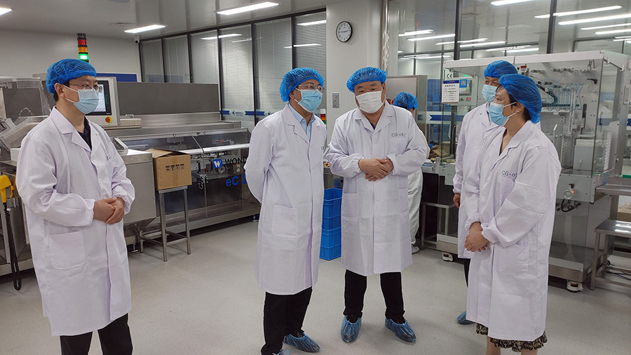 宋波副市長(zhǎng)一行到我司開展 “進(jìn)千企，解難題、促發(fā)展”走訪活動(dòng)